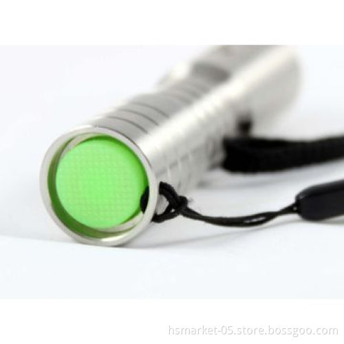 Stainless Steel Waterproof Shockproof Aluminum LED Flashlight, Powered by AA/14500 Li-ion BatteryNew